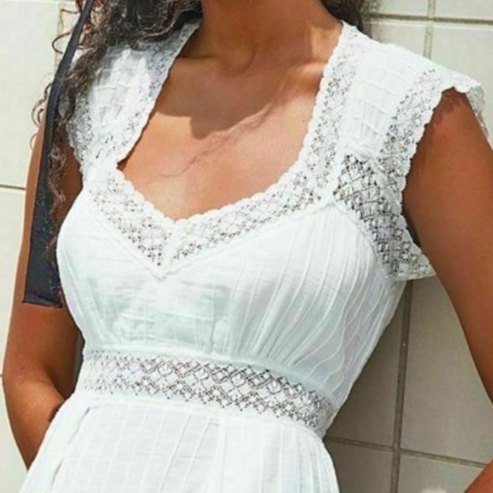 Free People Sweet Annie Midi Dress - Picture 3 of 11